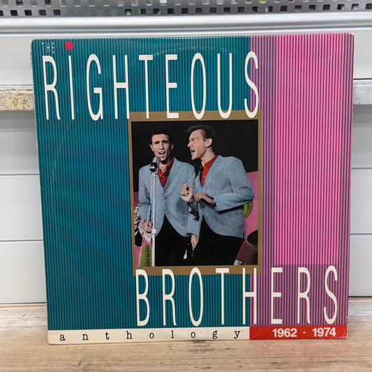 The Righteous Brothers Anthology Double Vinyl Record LP 1989 #R1-71488