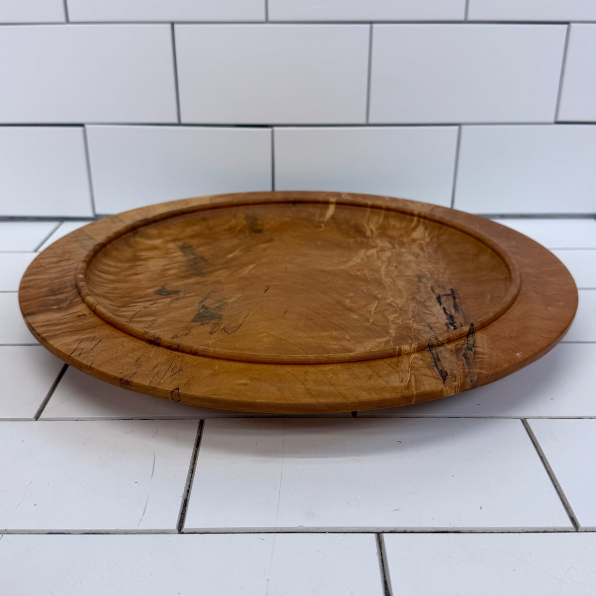 Handmade Maple Wood Platter 2006