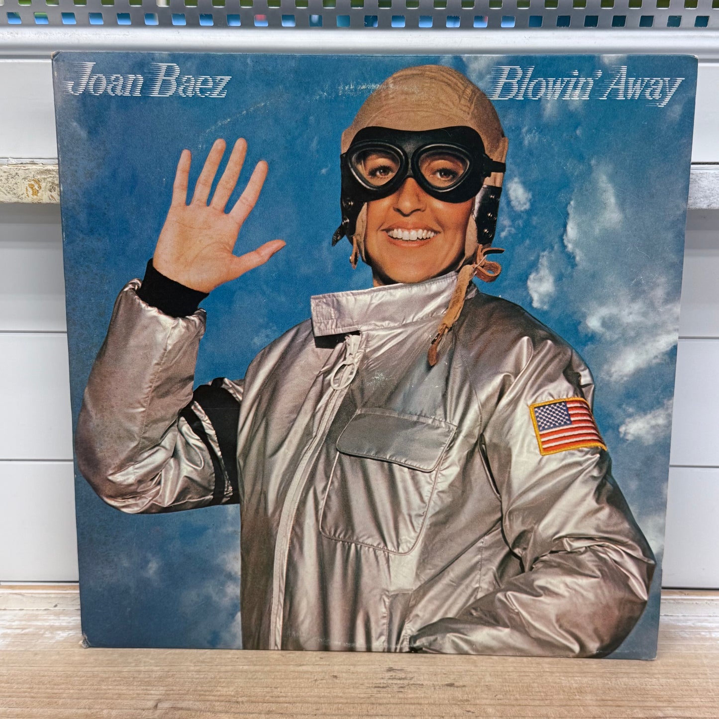 Joan Baez Blowin’ Away Vinyl Record LP 1977