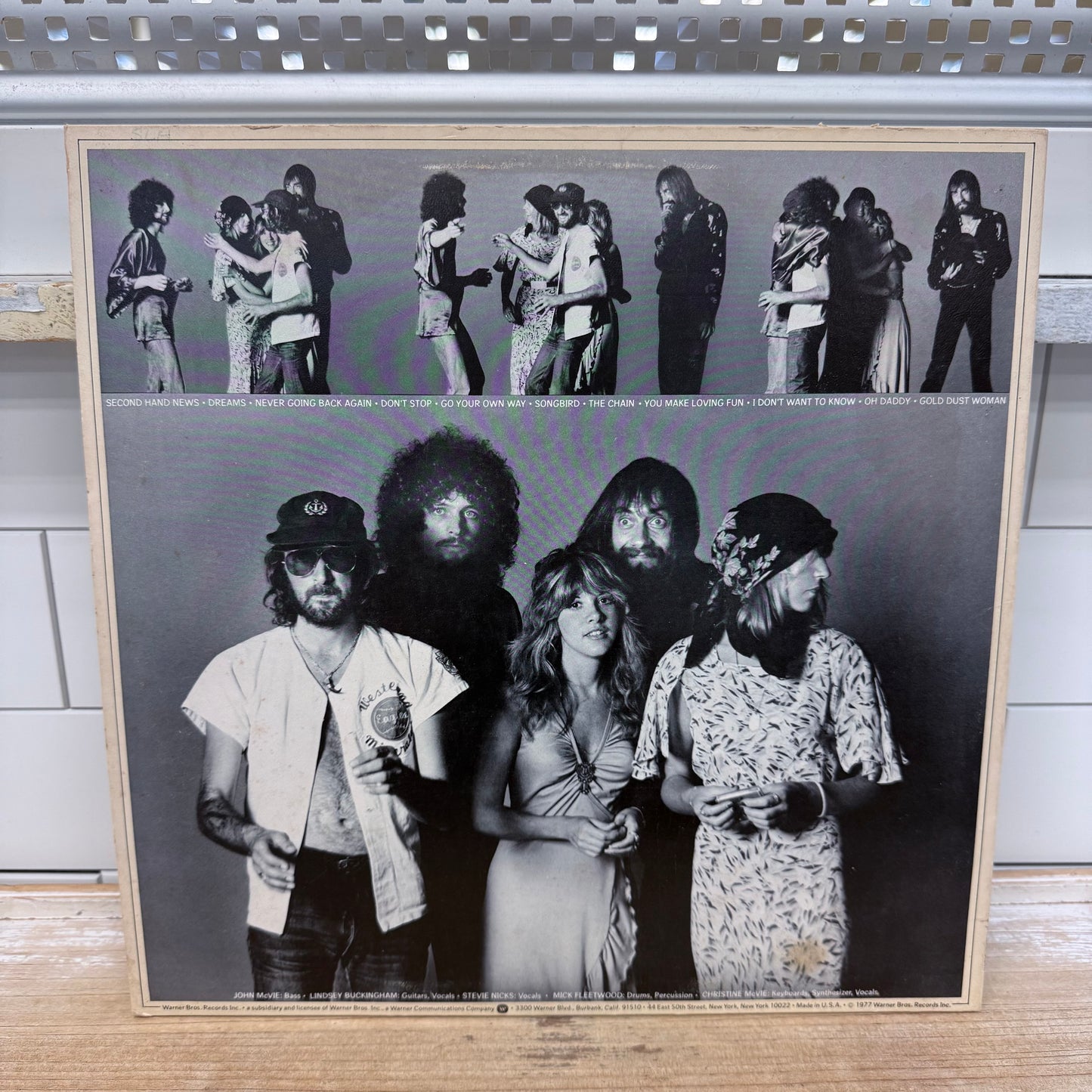 Fleetwood Mac Rumours Vinyl Record LP 1977 # BSK 3010