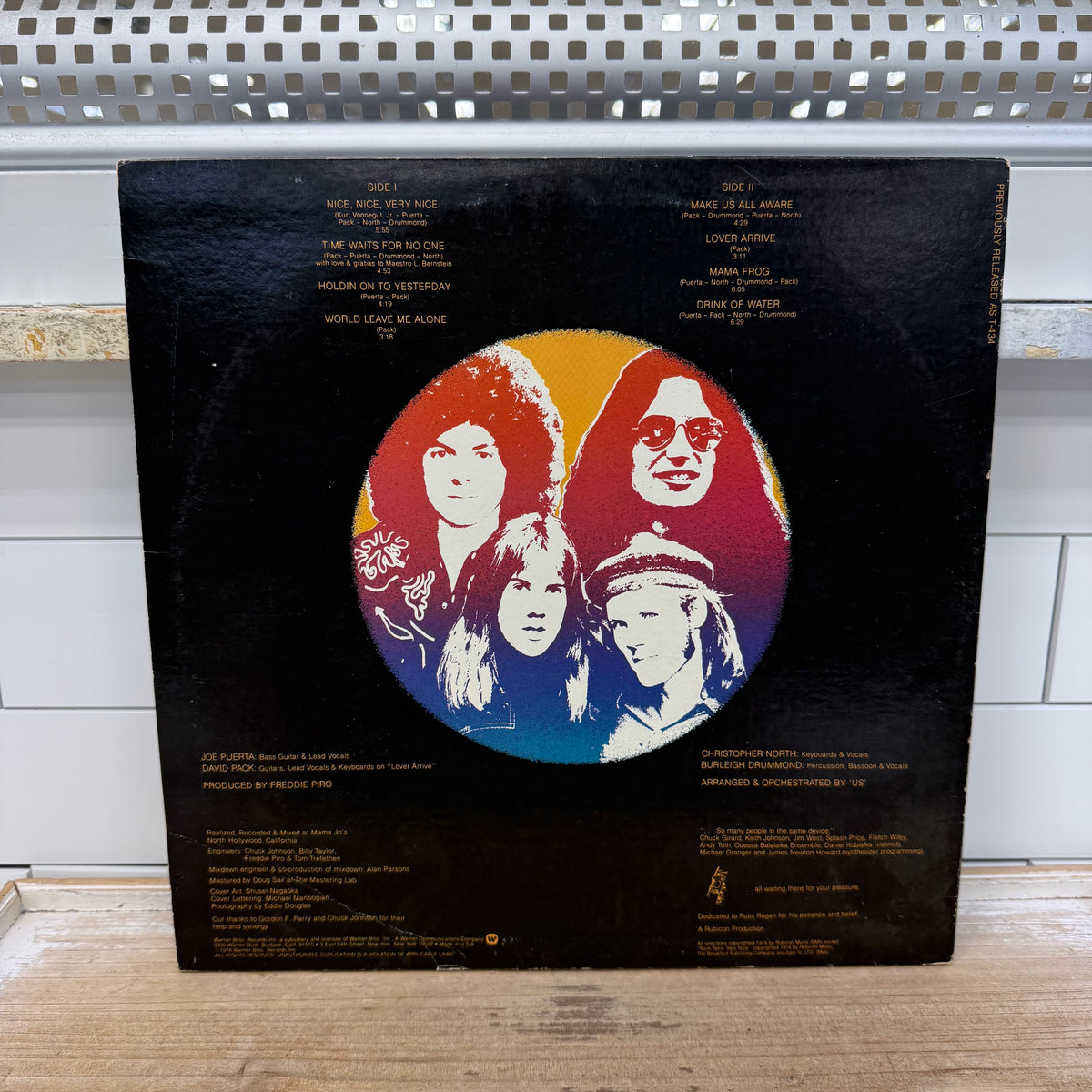 Ambrosia Ambrosia Vinyl LP 1975 - BSK 3181