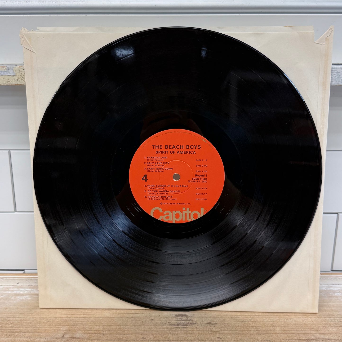 The Beach Boys Spirit of America Double LP 1975 #SVBB-11384