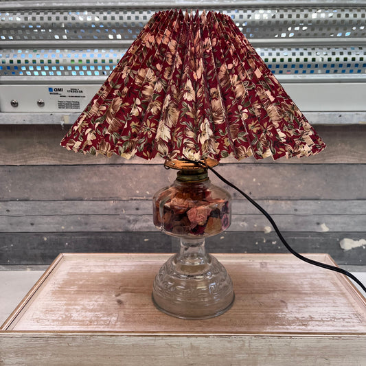 Electric Glass Lamp, with Potpourri