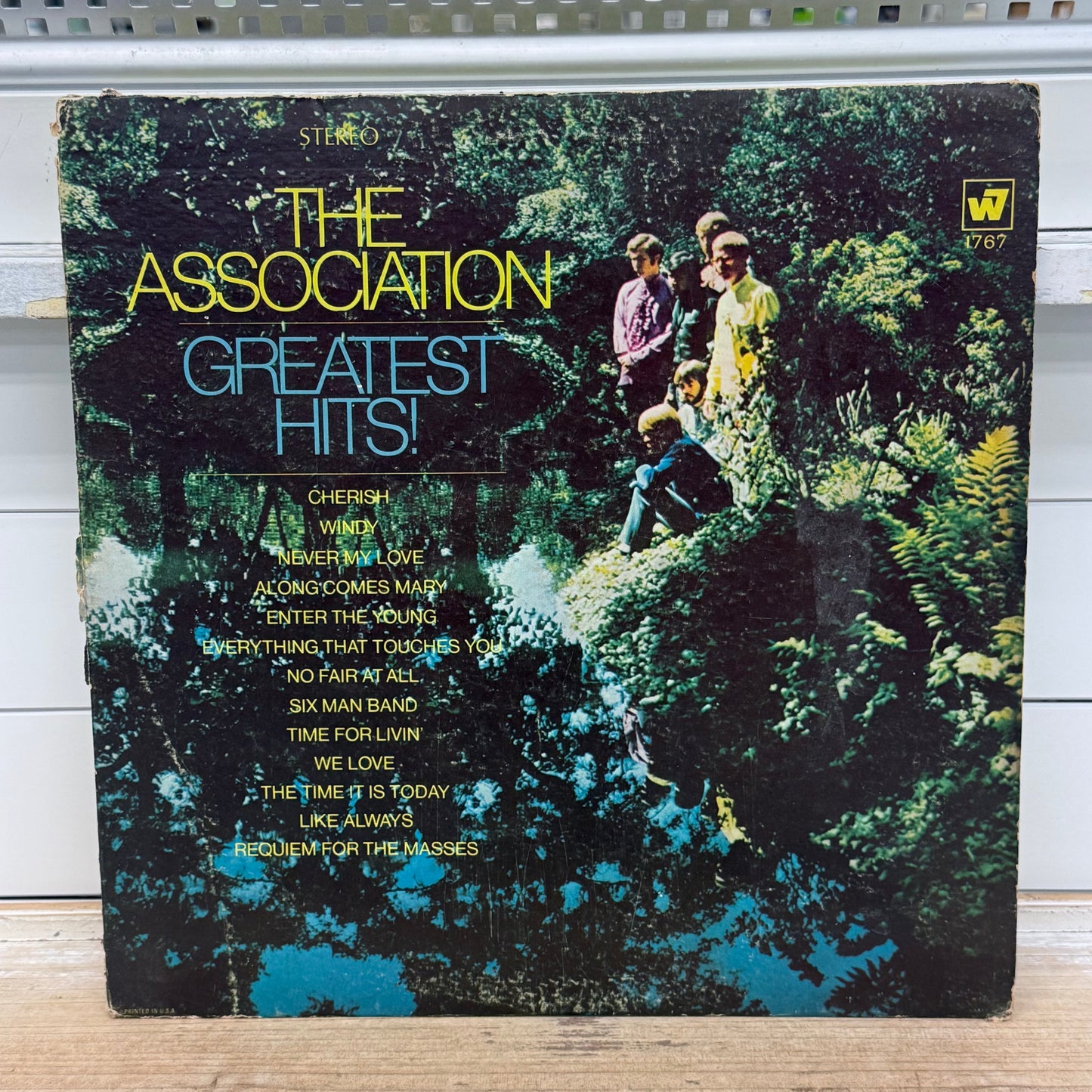 The Association's Greatest Hits Vinyl Record 1968 #WS1767