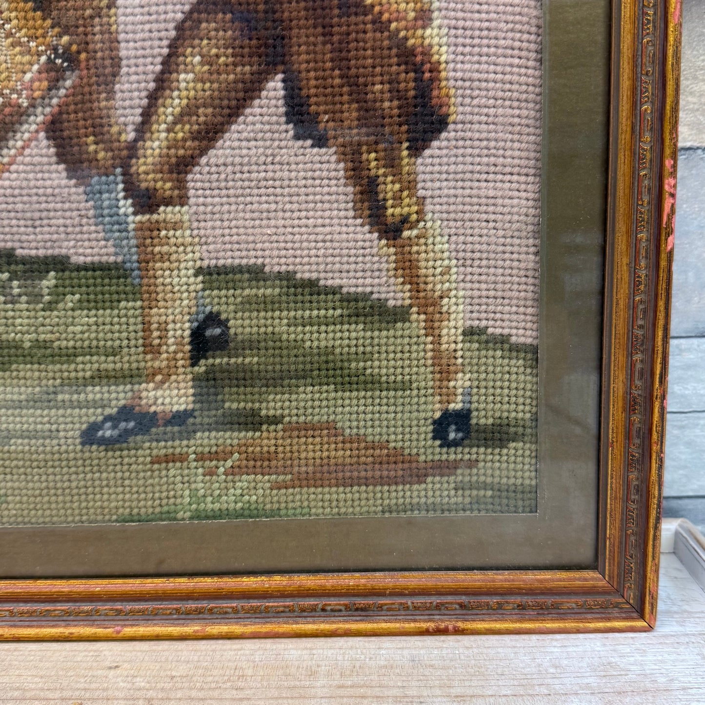 The Spirit of ‘76 Framed Crewel Embroidery Art