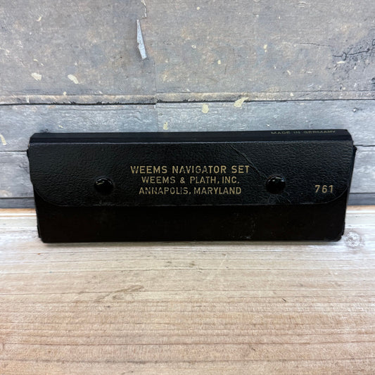 Weems & Plath Inc. Navigator Set in Case, #761