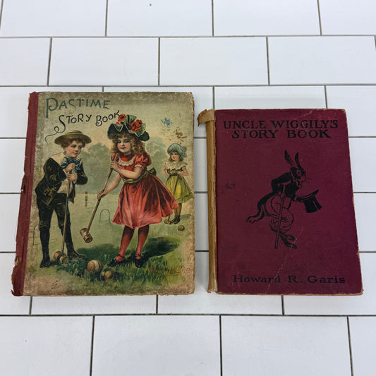 Vintage Children’s Book Set of 7, 1890s-1950