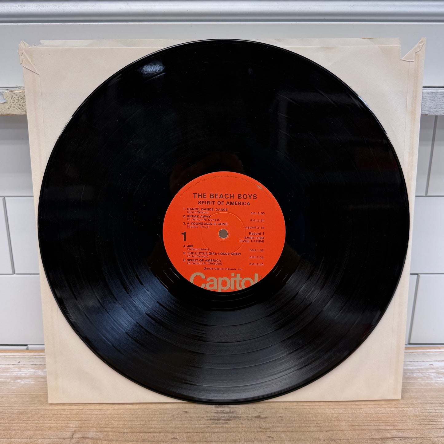 The Beach Boys Spirit of America Double LP 1975 #SVBB-11384