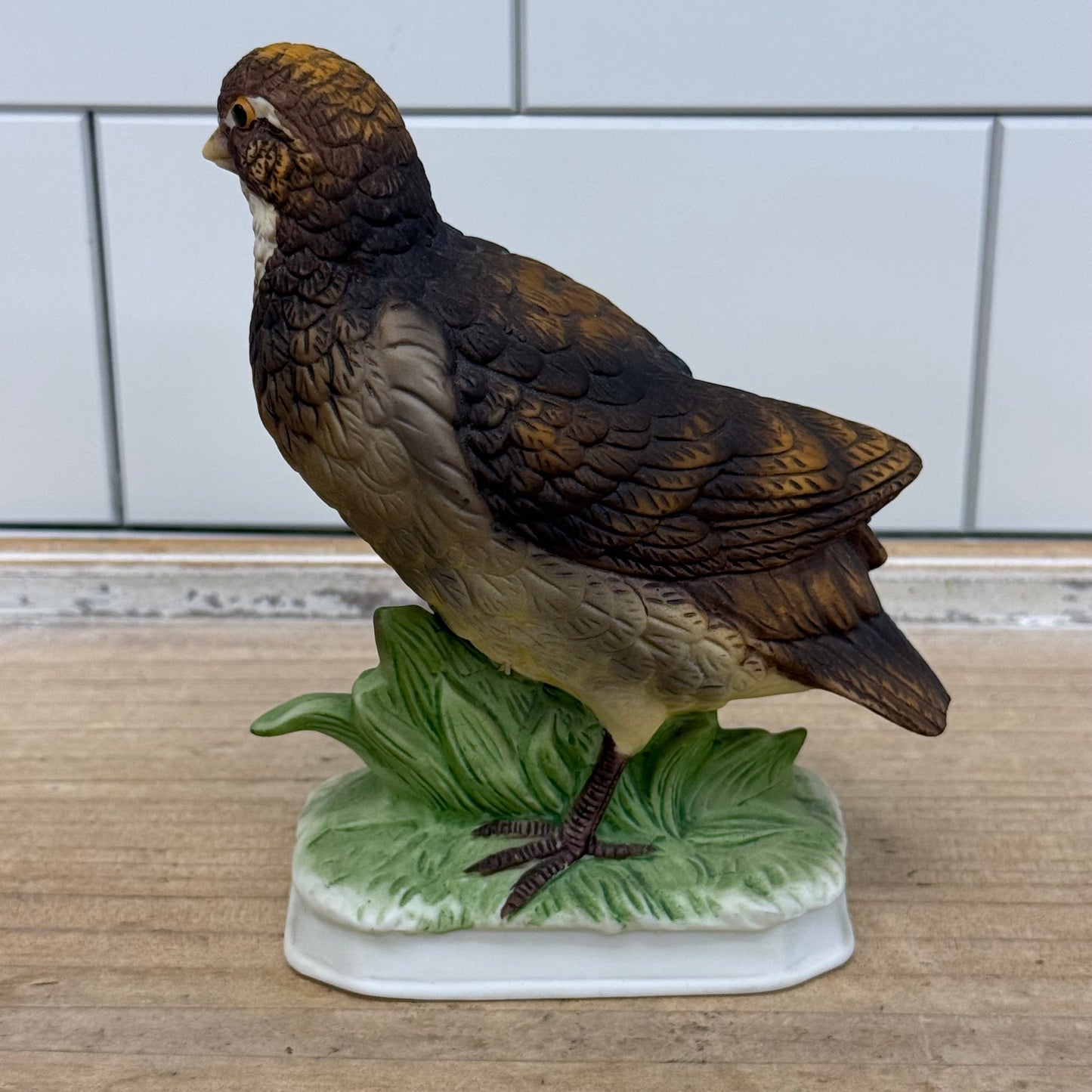 Napcoware Bob-White Quail Figurine #3808 Porcelain