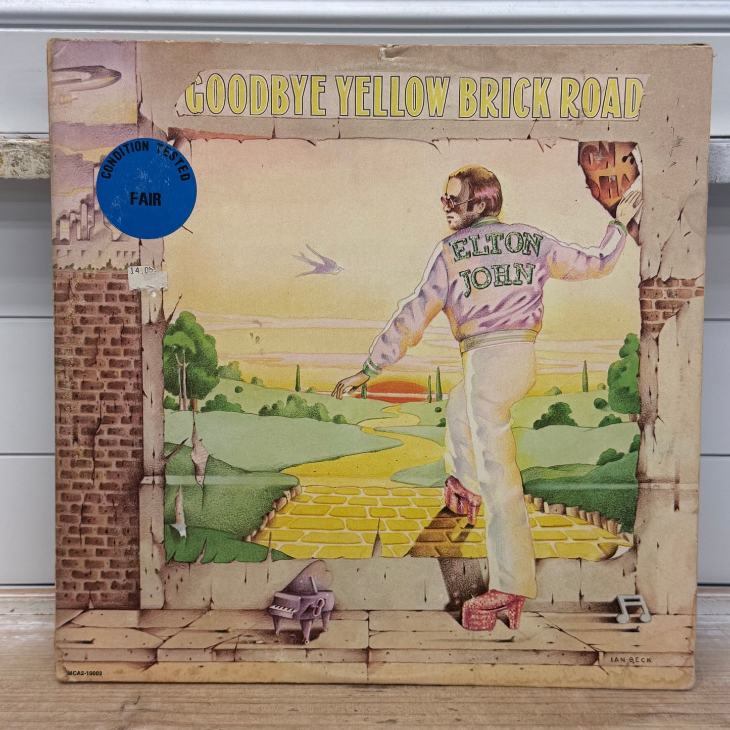 Elton John Goodbye Yellow Brick Road 1973 Double Vinyl LP