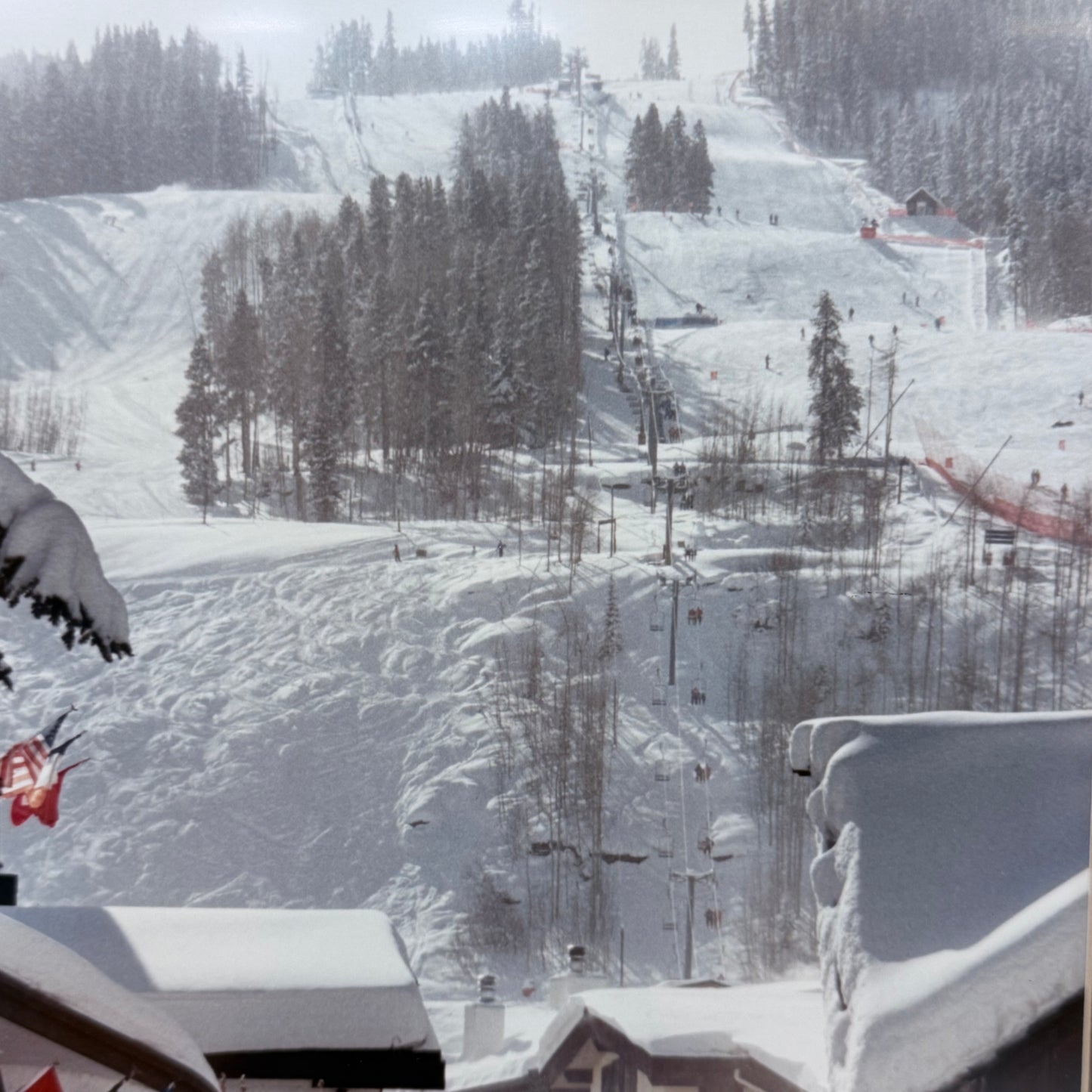 Vail Colorado Ski Slopes Signed Framed Photograph