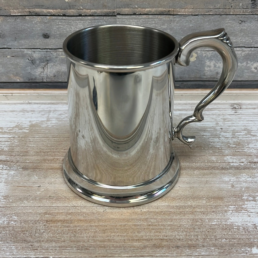 Handcrafted Pewter Tankard Selection