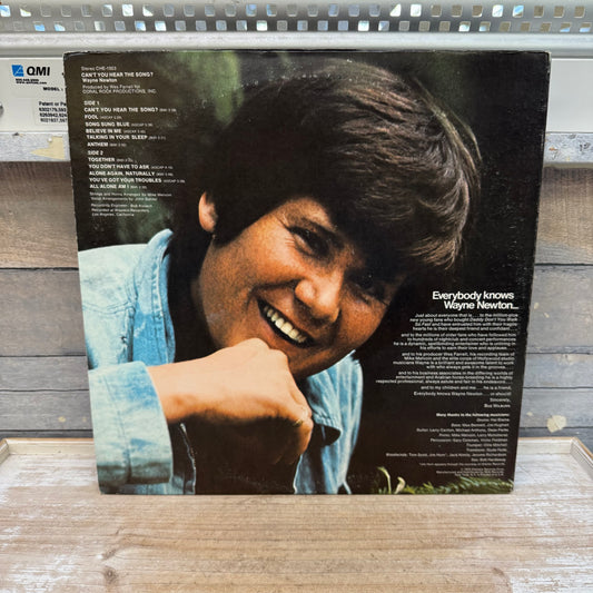 Wayne Newton Can’t You Hear the Song Vinyl Record, 1972