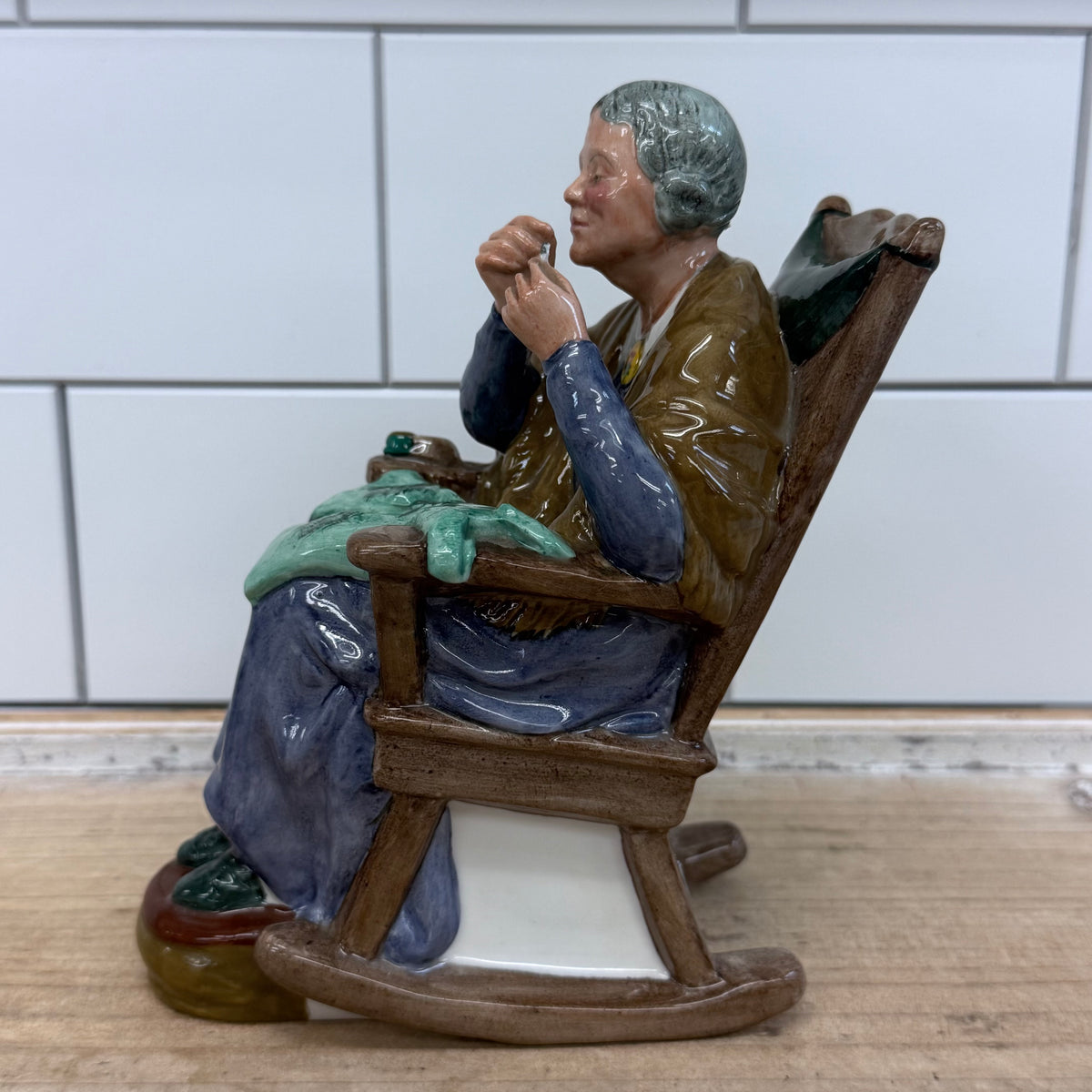 Royal Doulton A Stitch in Time Porcelain Figurine