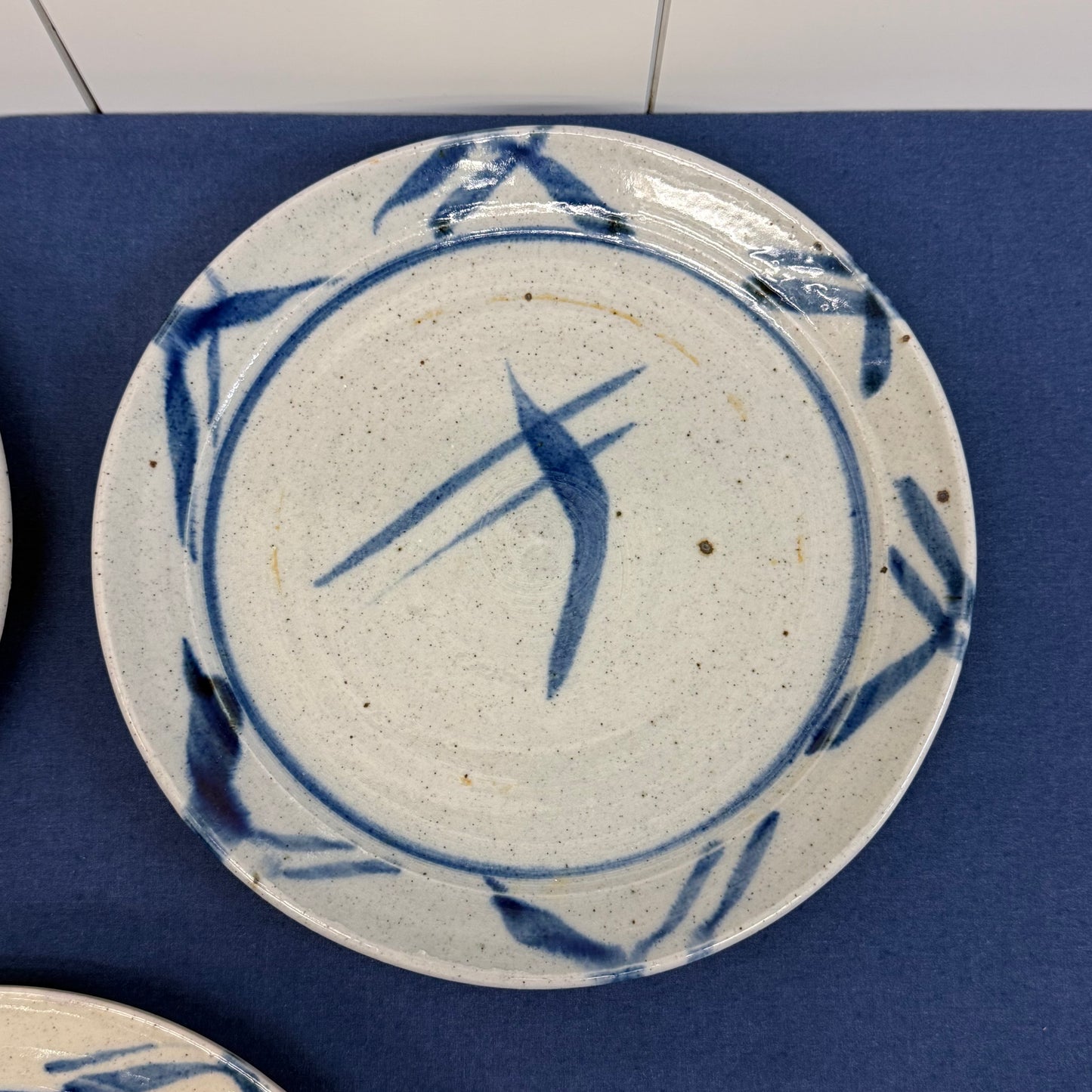 Bill Heyduck 1988 Signed Studio Pottery Plate Set of 4