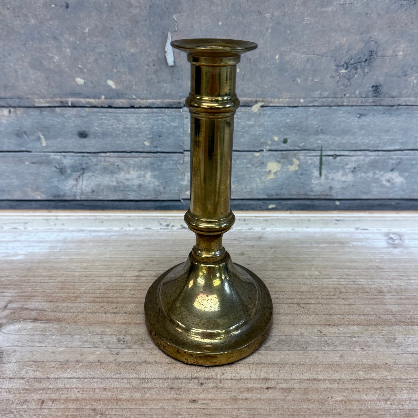 Solid Brass Candlestick Holder