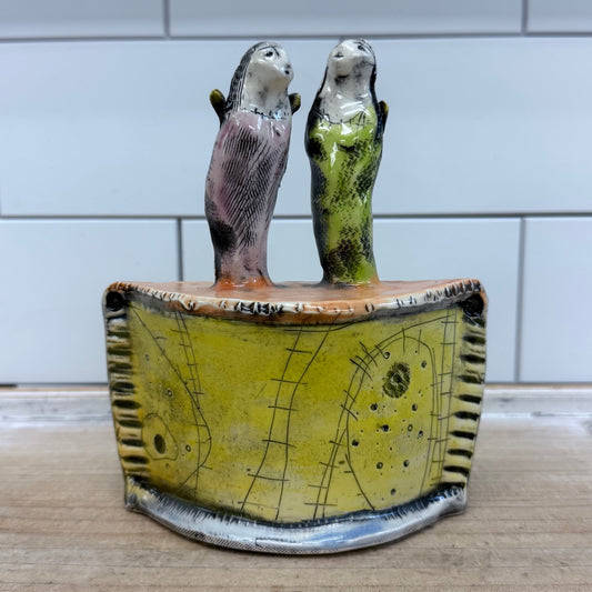 Naïve figural sculpture, Wall Hanging 2010