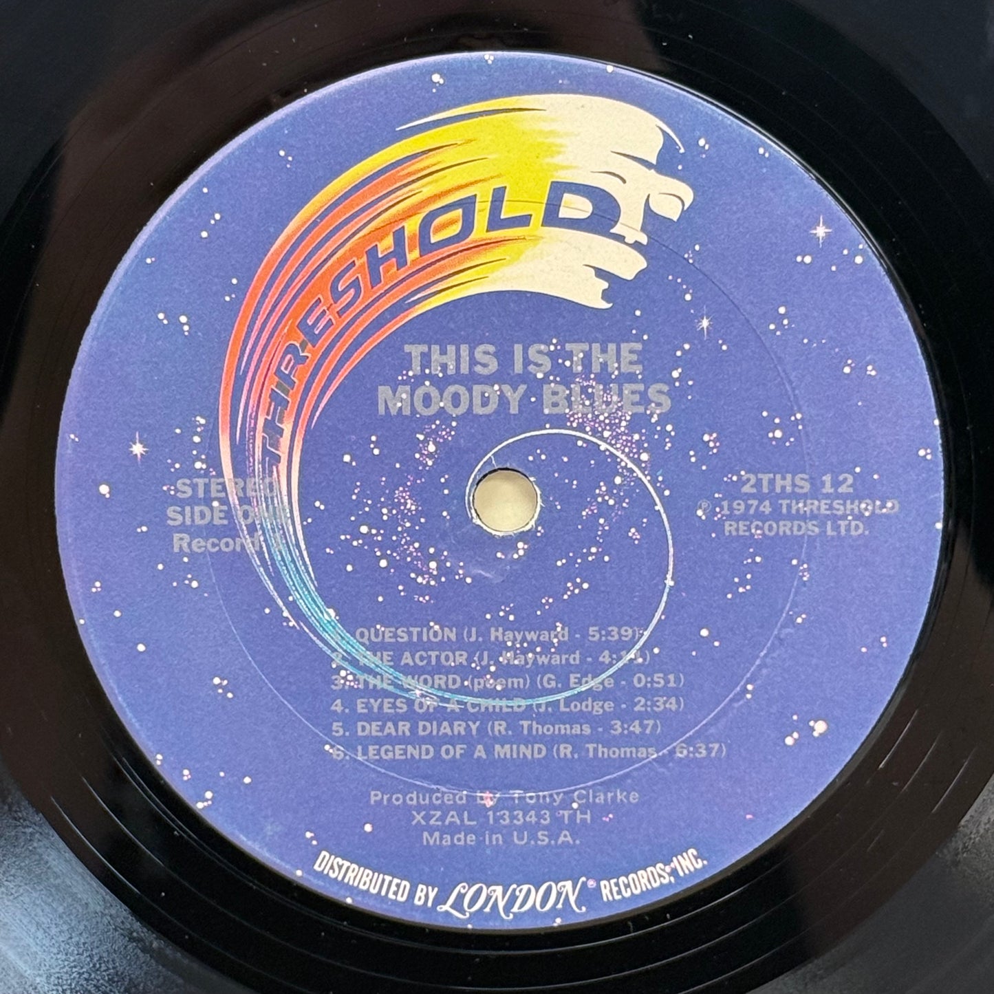 The Moody Blues This Is The Moody Blues Double LP 1974 THS 12