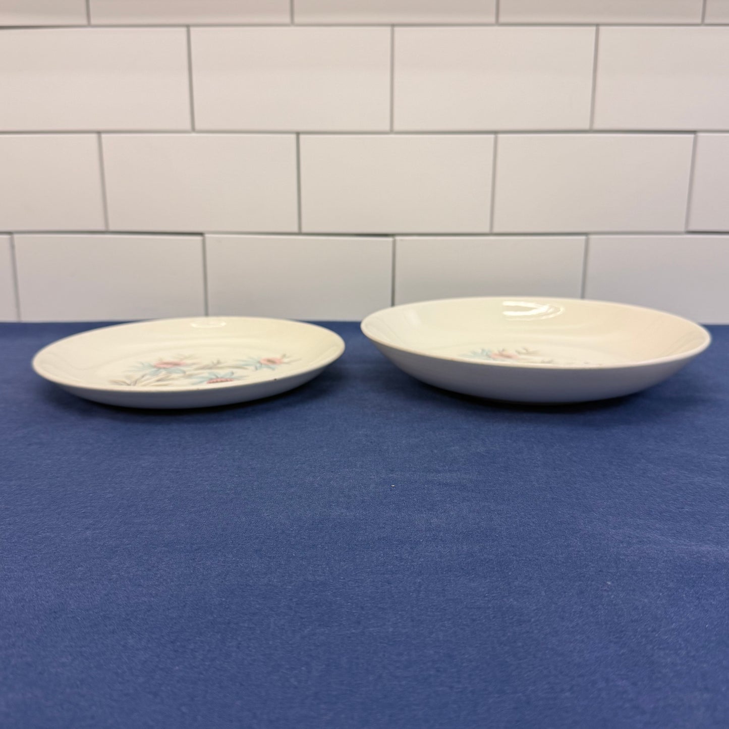 Steubenville Pottery Fairlane Plate & Bowl, Serves 4