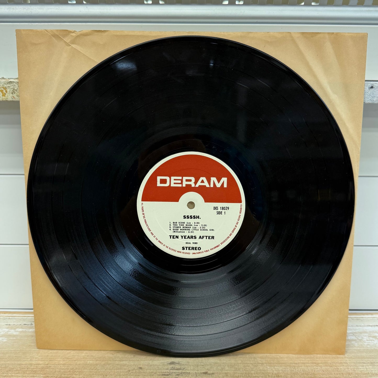 Ten Years After Ssssh Vinyl Record LP 1969