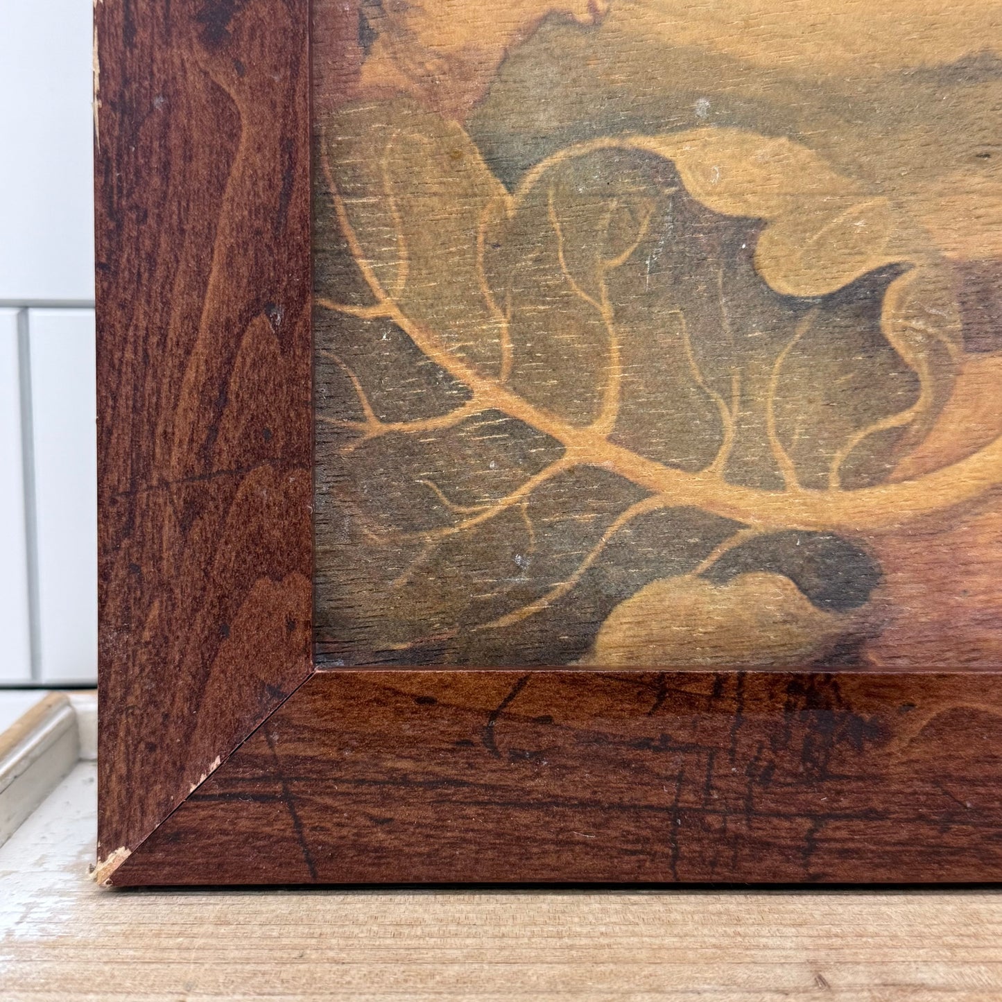 Mid Gordon English Rabbit II Framed Art on Wood 2001