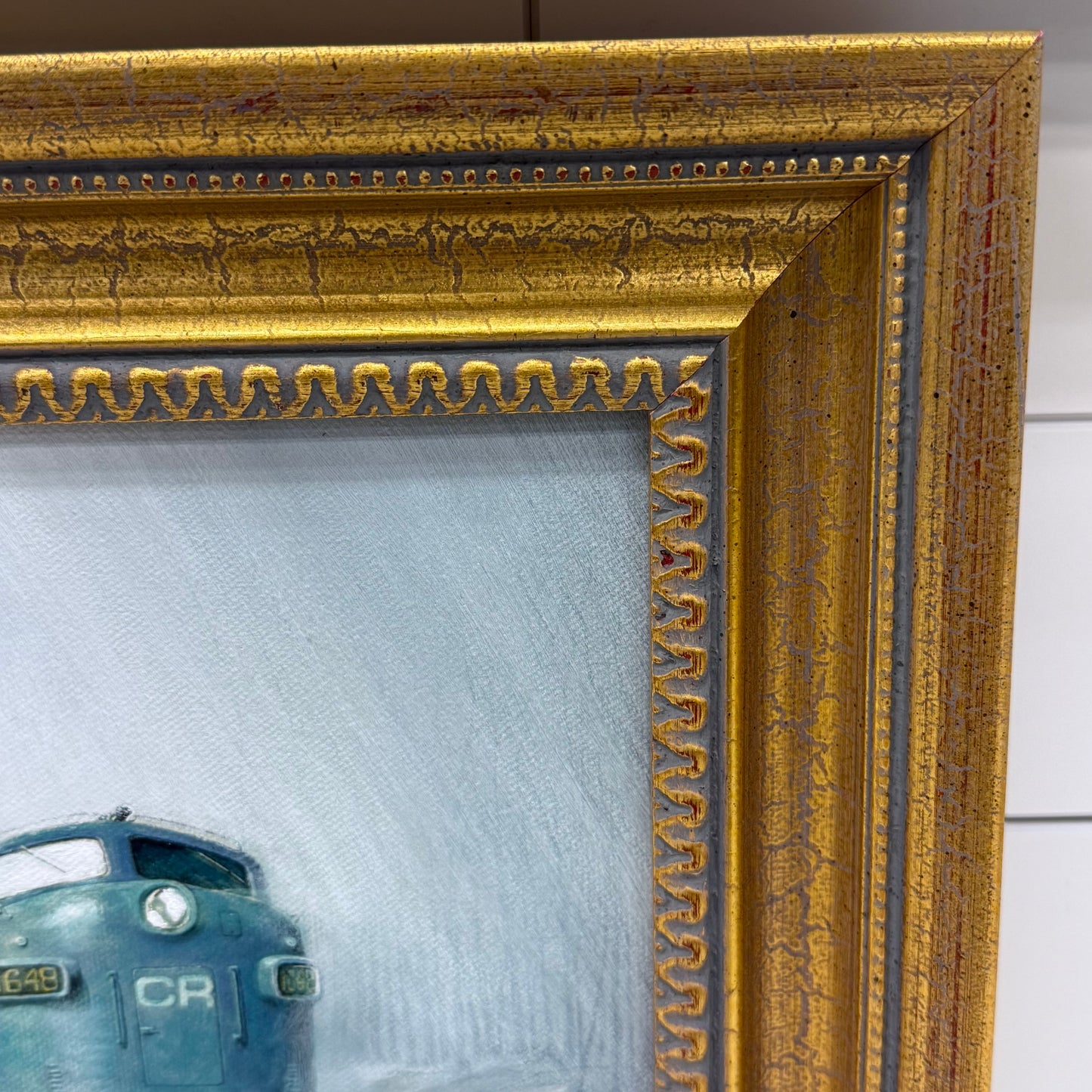 Robert L Hunt Conrail 77 Signed Giclee Train Art #8/200 2000
