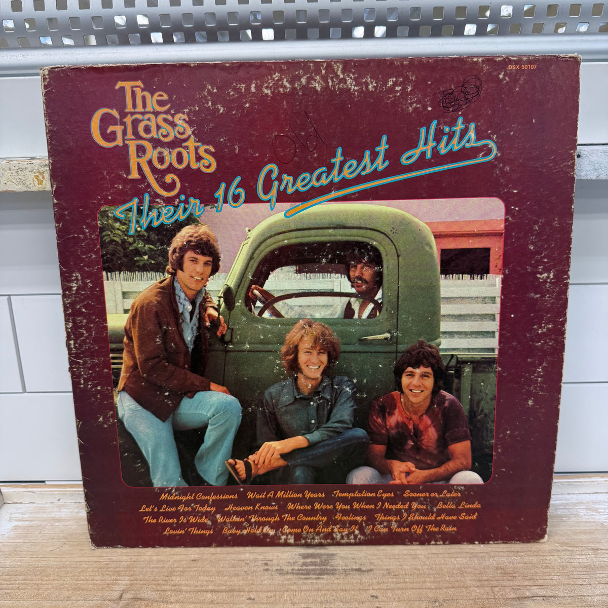 The Grass Roots Their 16 Greatest Hits Vinyl LP 1972 -- DSX-50107