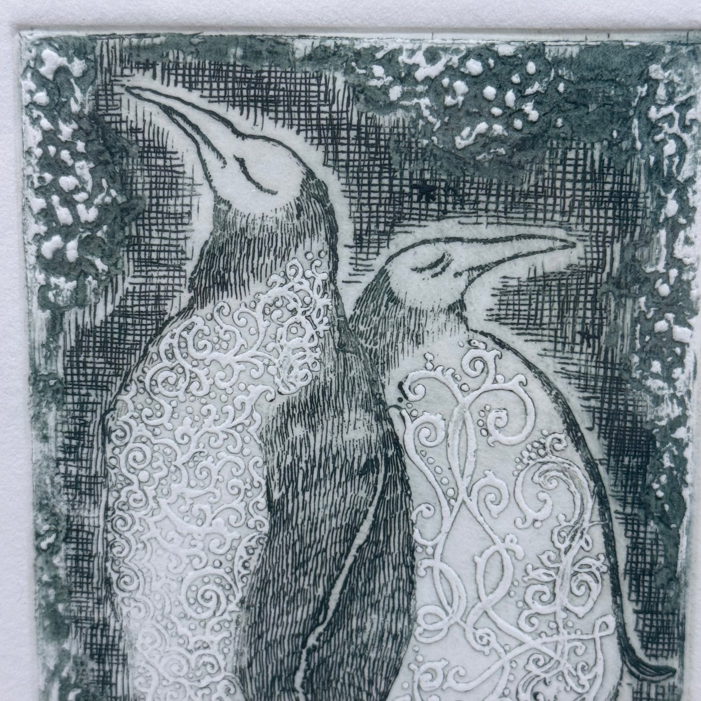 Carol Lummus I Am Therefore You're Not Rare Etching Signed 1982