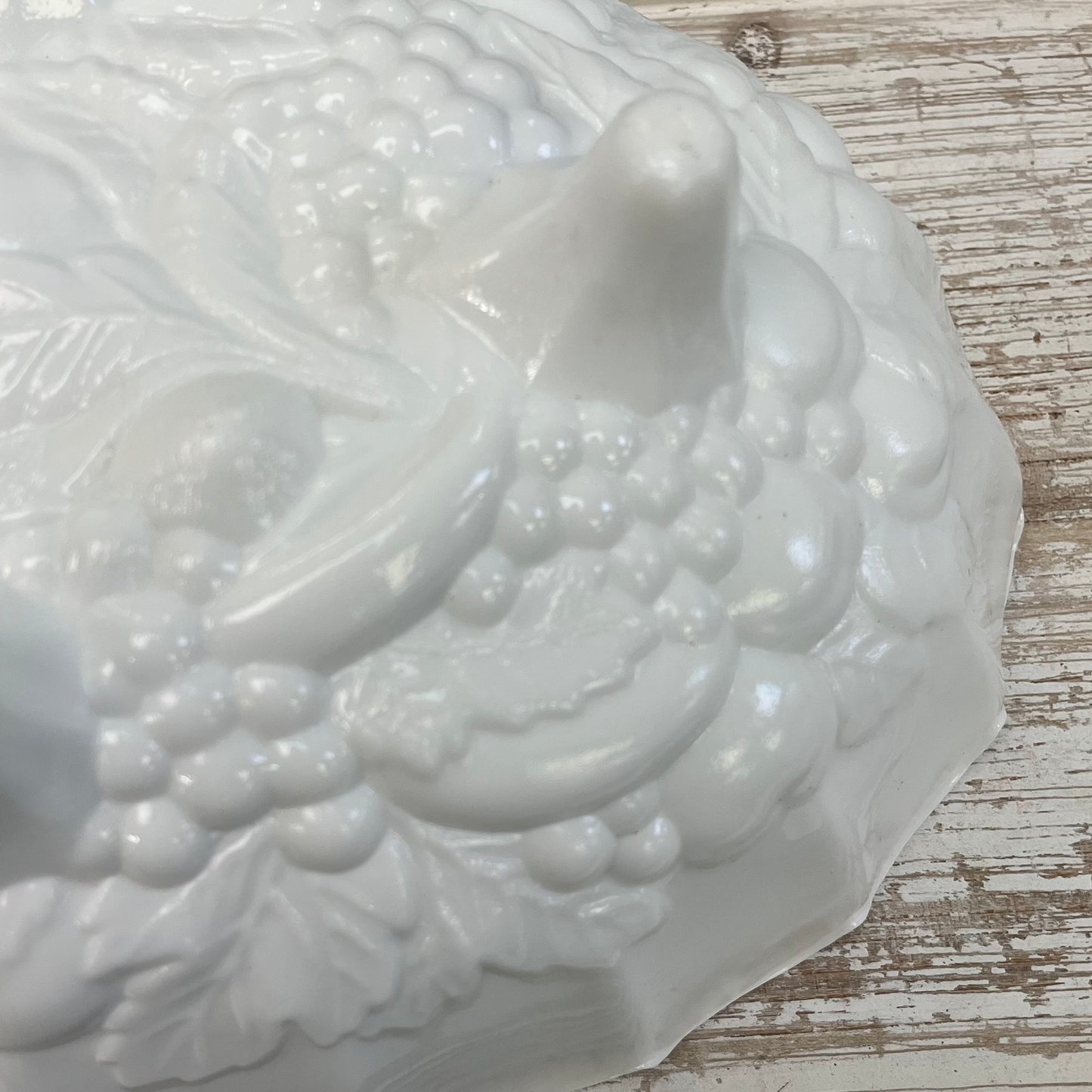 Indiana Milk Glass Centerpiece Bowl