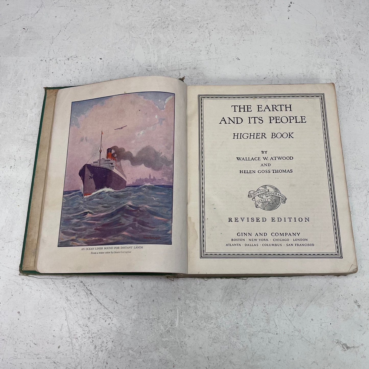 The Earth and Its People by Atwood-Thomas, 1947