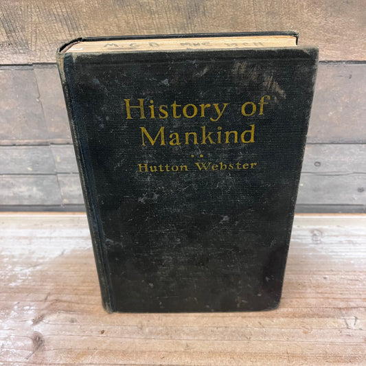 History of Mankind by H. Webster, 1928
