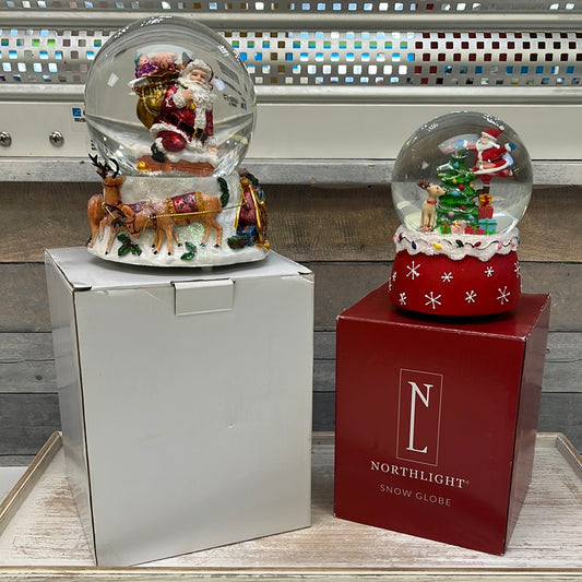 Holiday Snow Globe Selection