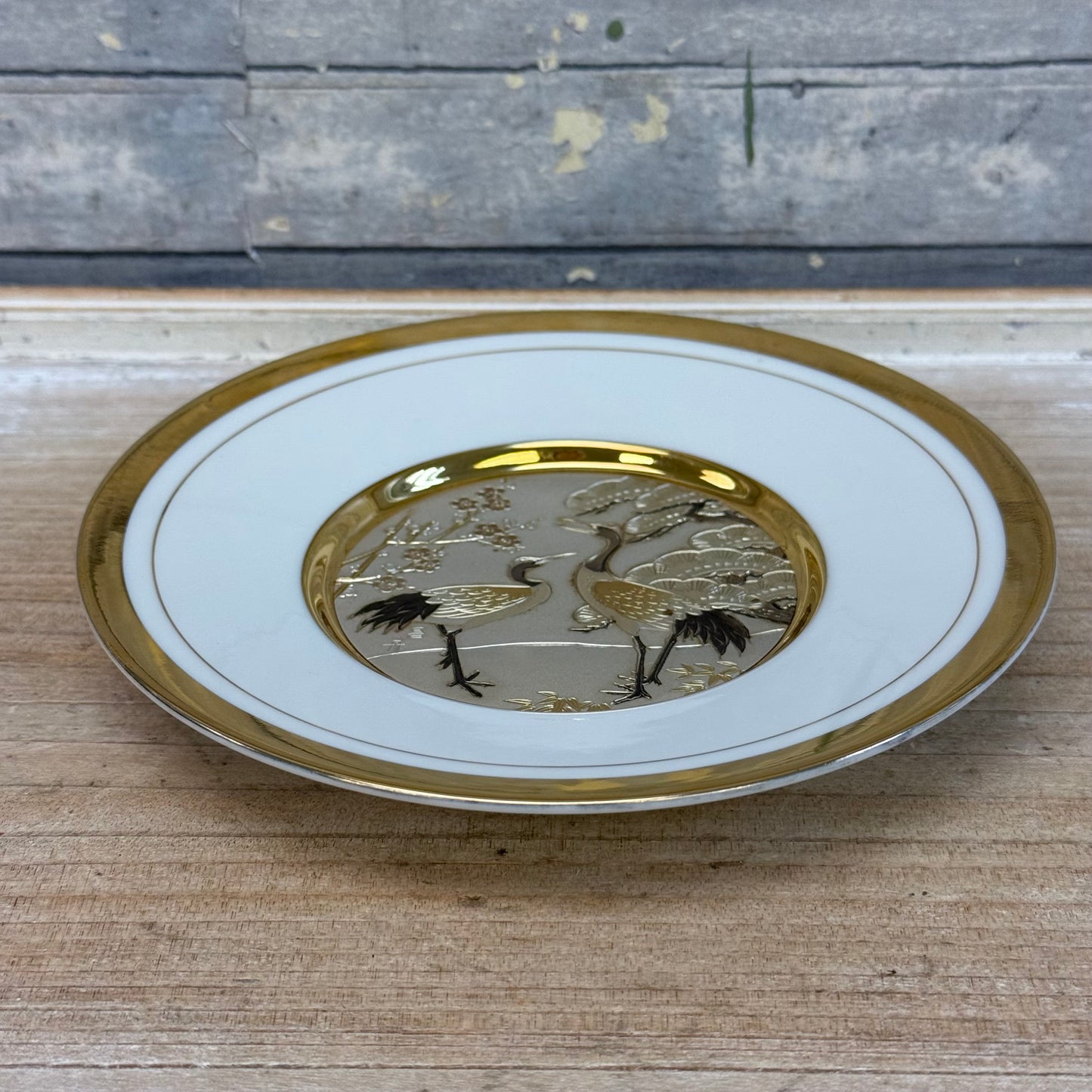 Westland Co. Chokin Crane Plate with Stand
