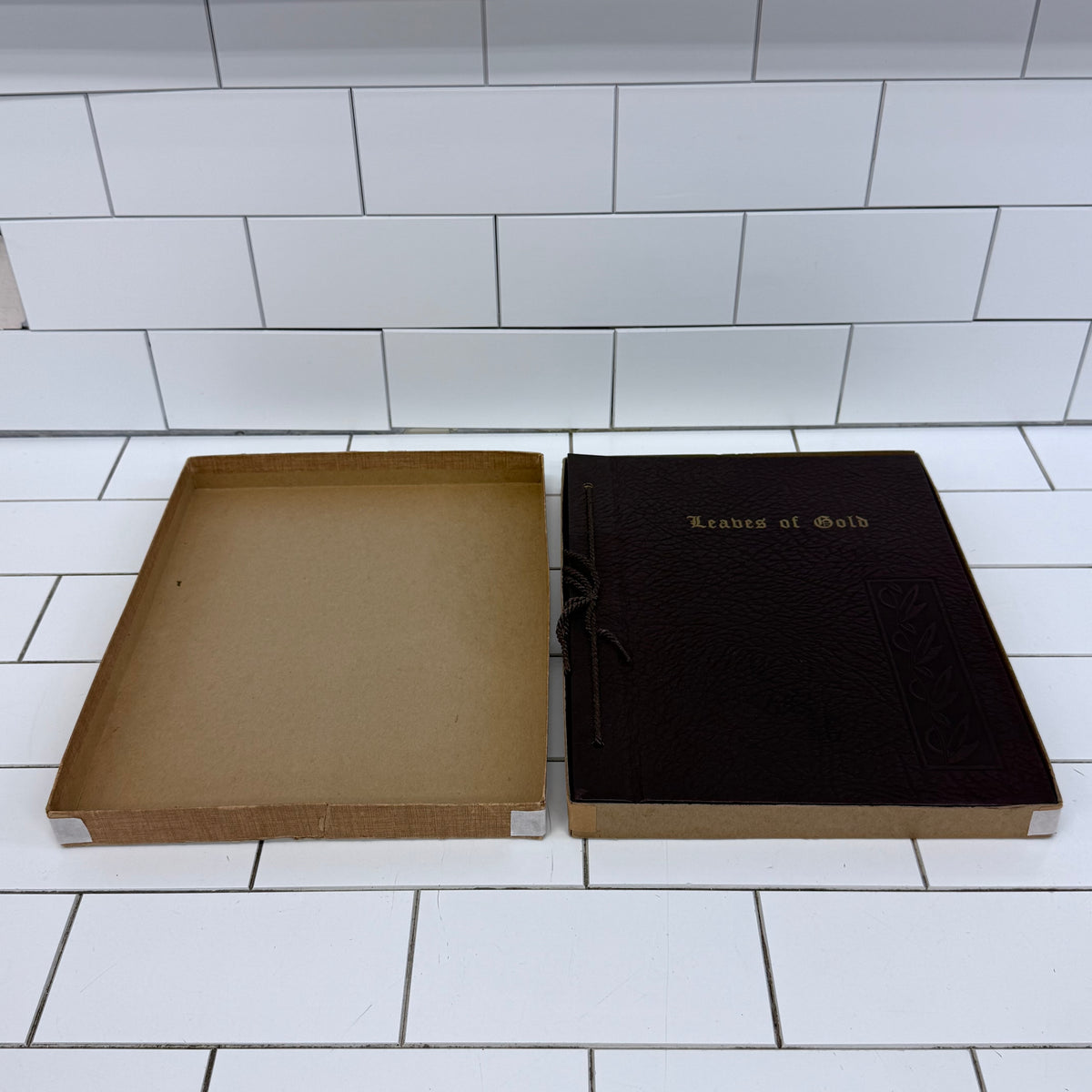 Leaves of Gold Standard Edition 1962 Coslett Vintage Book Slipcase