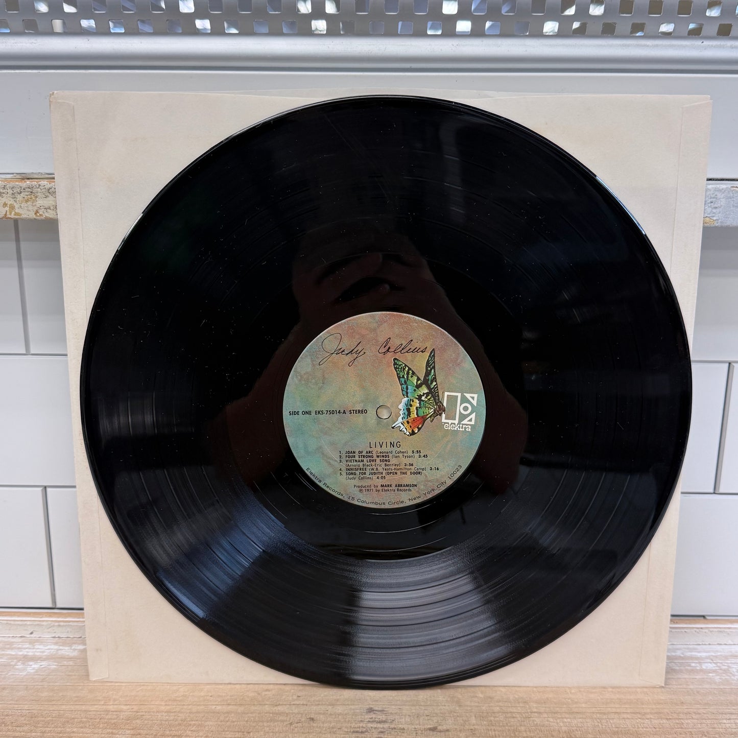 Judy Collins Living Vinyl Record LP 1971