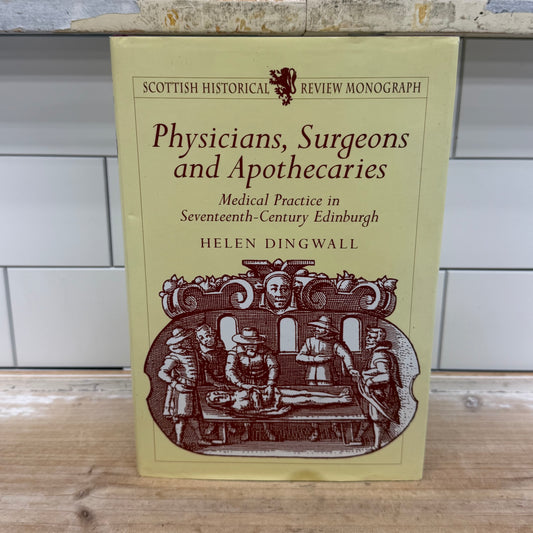 Physicians Surgeons Apothecaries 1995 Book Medical