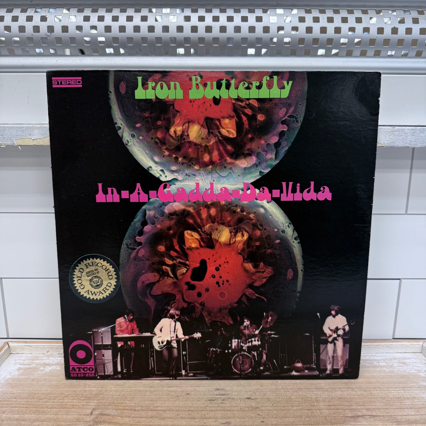 Iron Butterfly In-A-Gadda-Da-Vida Vinyl Record 1968 LP