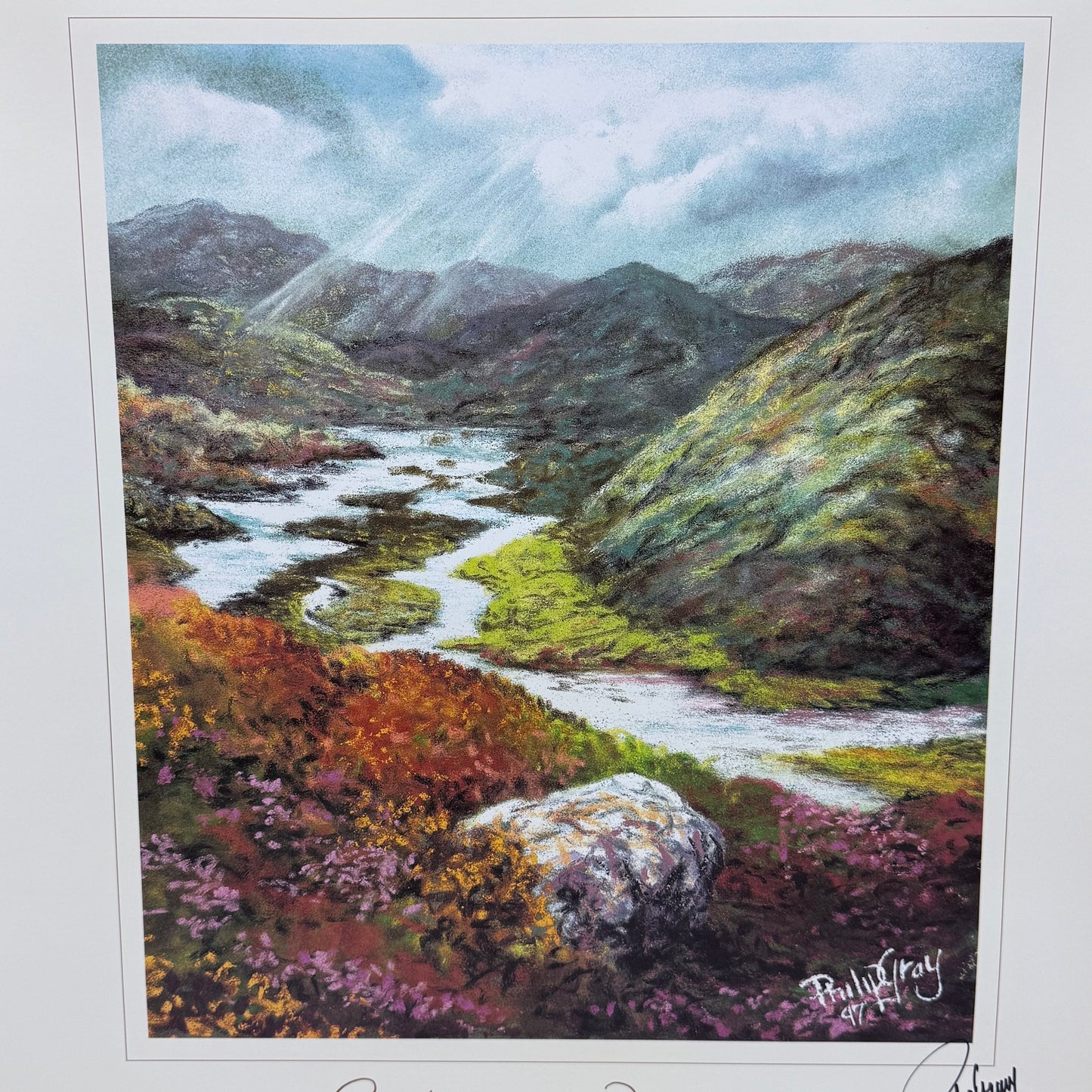 Philip Gray Signed Art Print A Land of Dreams Coastal