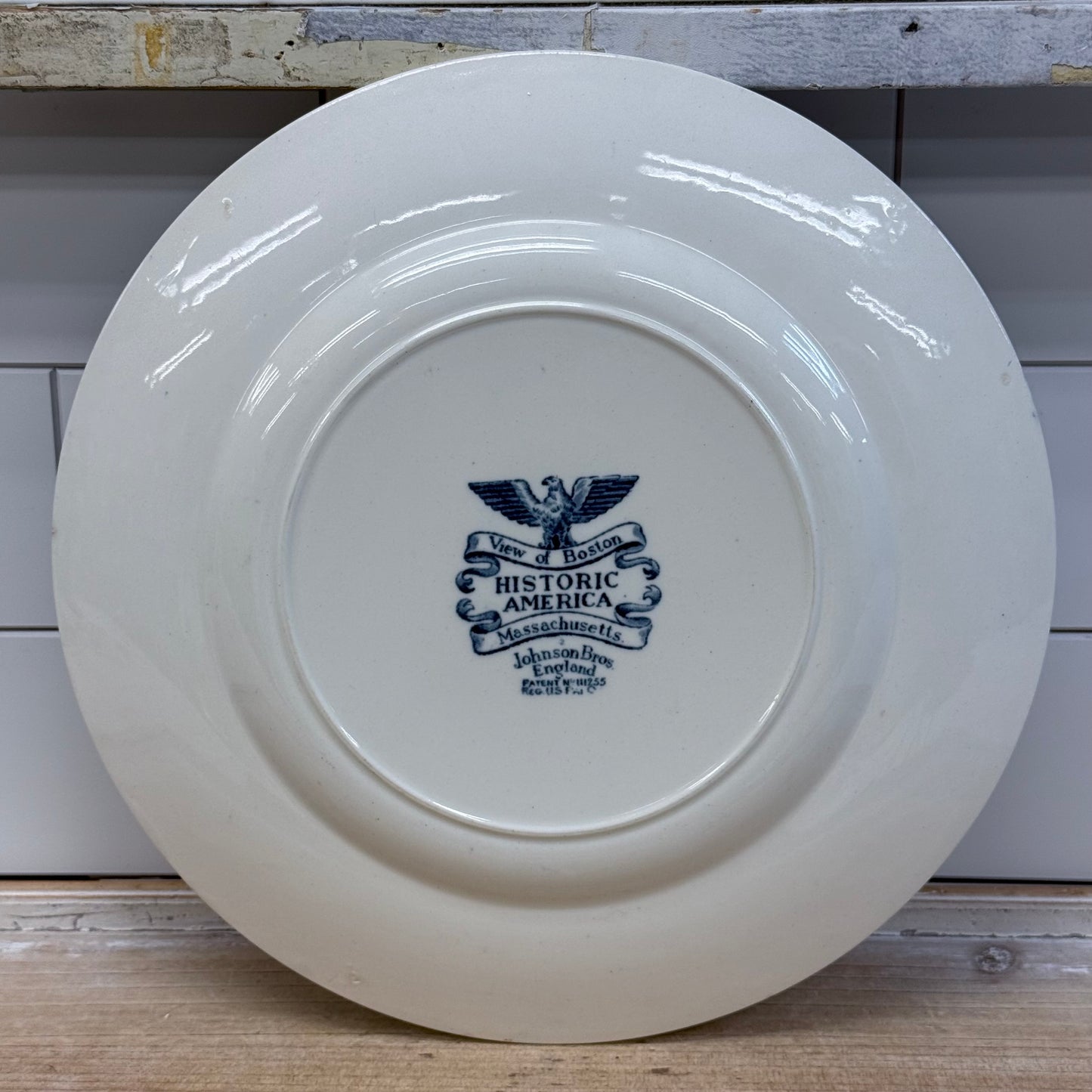 Johnson Brothers Historic America “Boston” Dinner Plate