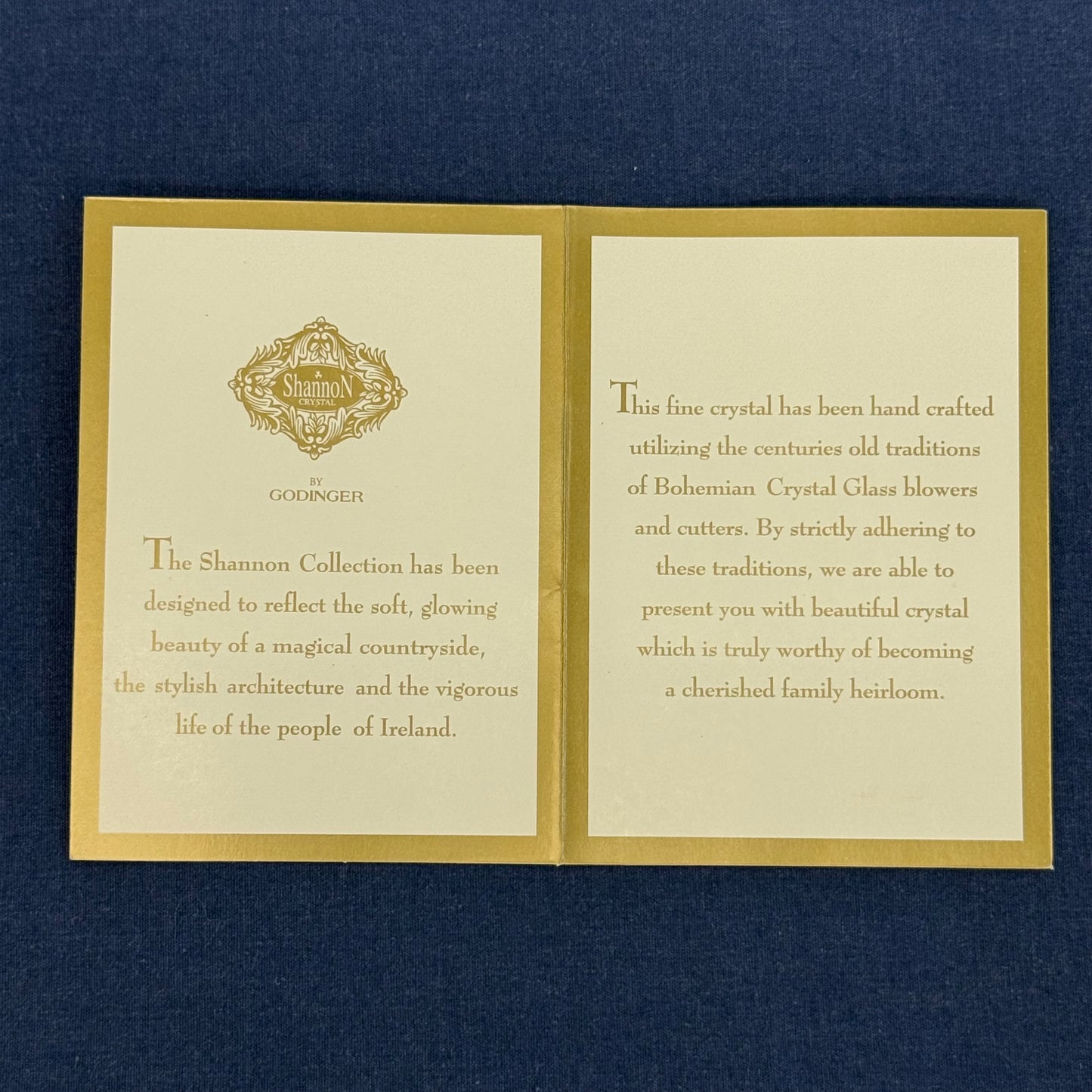 Shannon Godinger Lotus Pillar Candle Holder in Box, Crystal