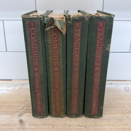 1944 Shakespeare Comedies Tragedies Illustrated Set