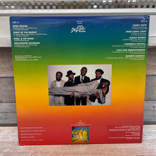 Kool & The Gang Spin Their Top Hits Vinyl Record, 1978