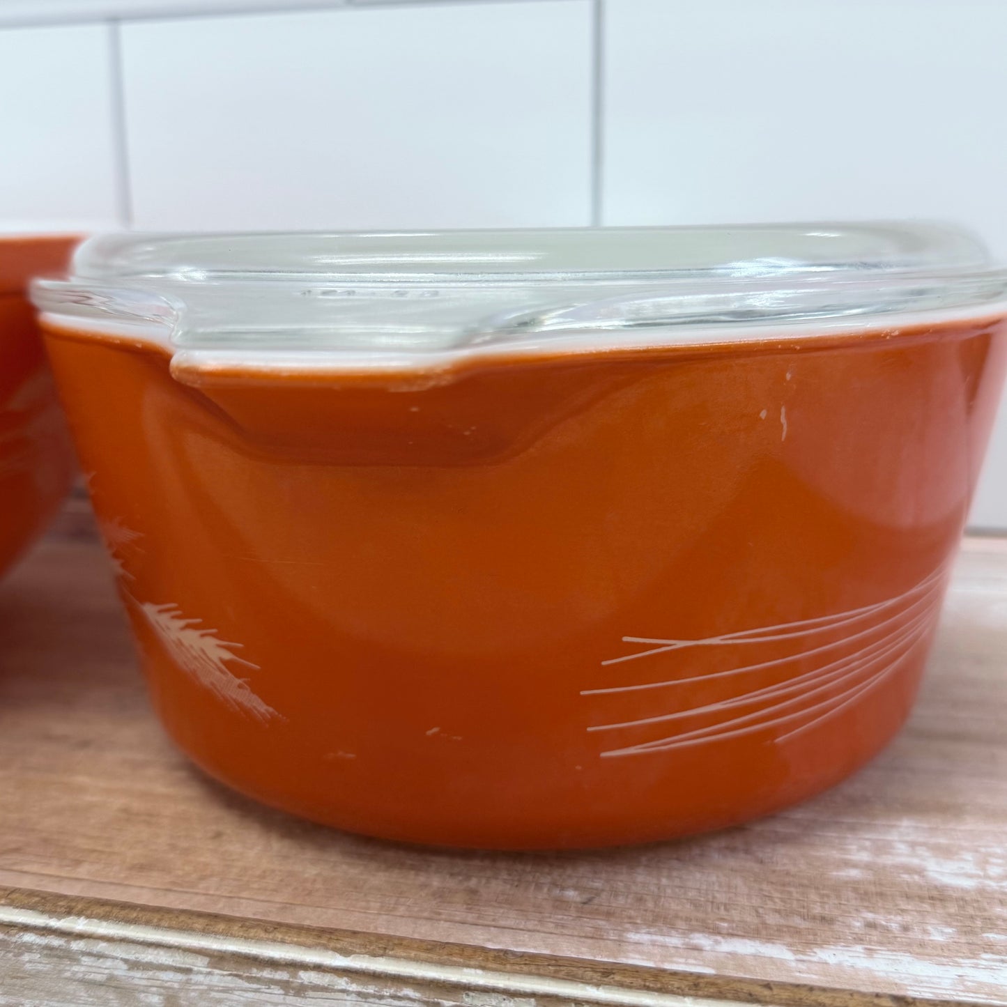 Pyrex Autumn Harvest Mixing Bowl & Casserole Set of 2