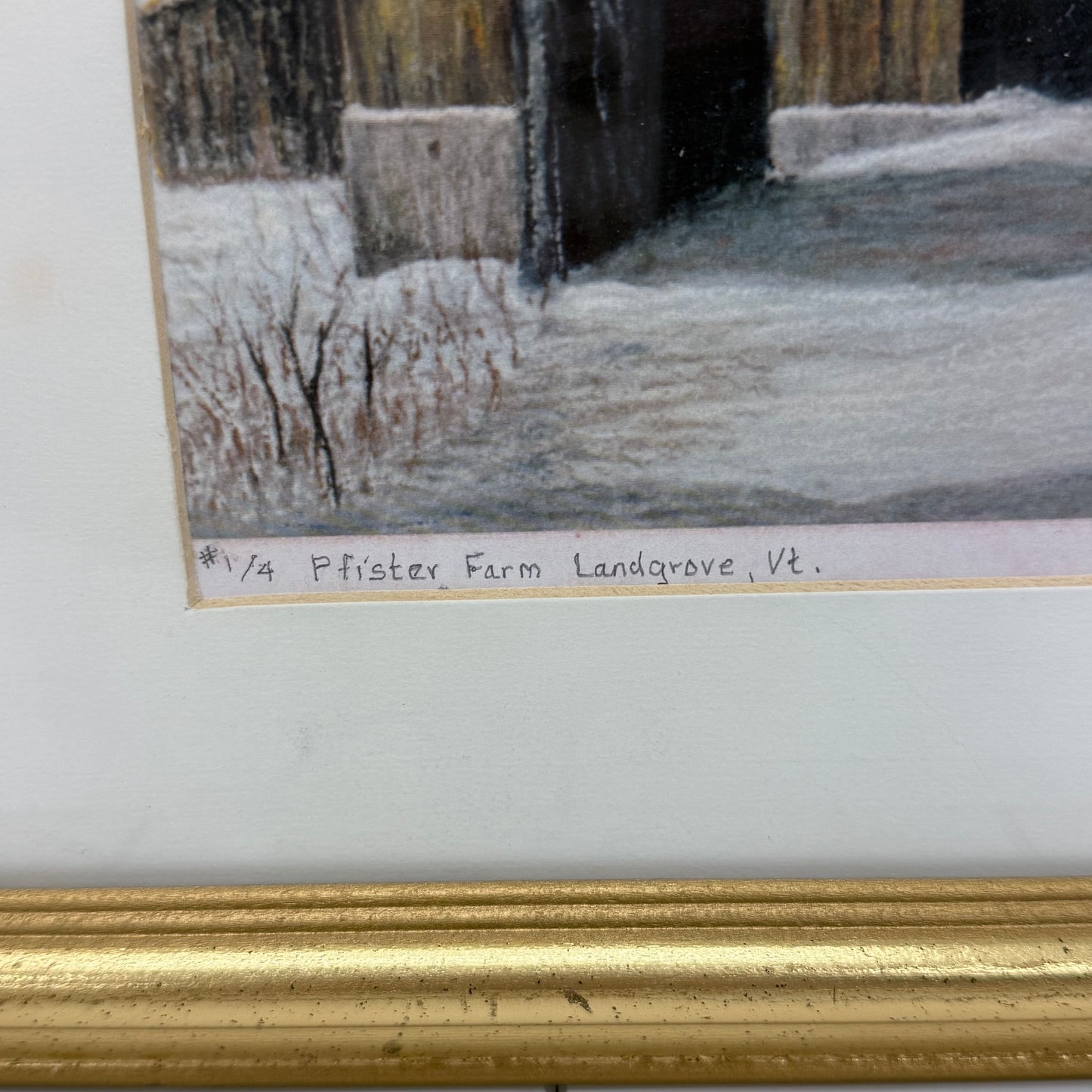 Hörl Freiday Art, Pfister Farm Framed Print 1997