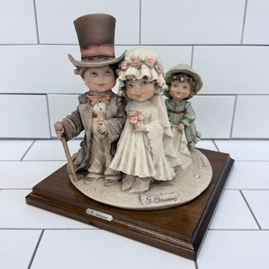 Giuseppe Armani The Wedding Figurine Florence Italy 1982