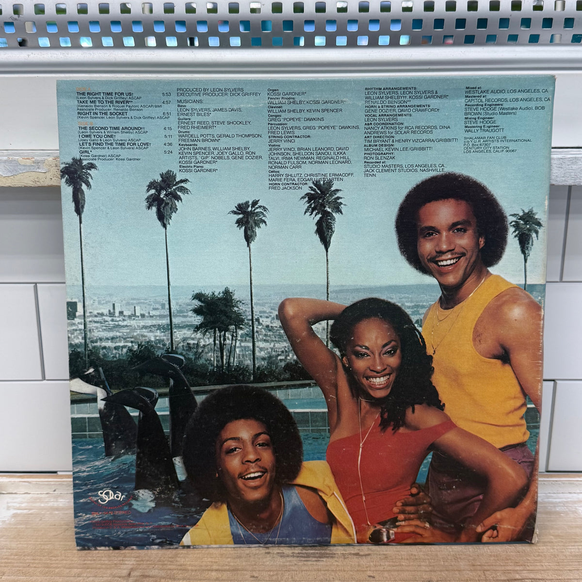 Shalamar Big Fun Vinyl LP 1979 --BXL1-3479