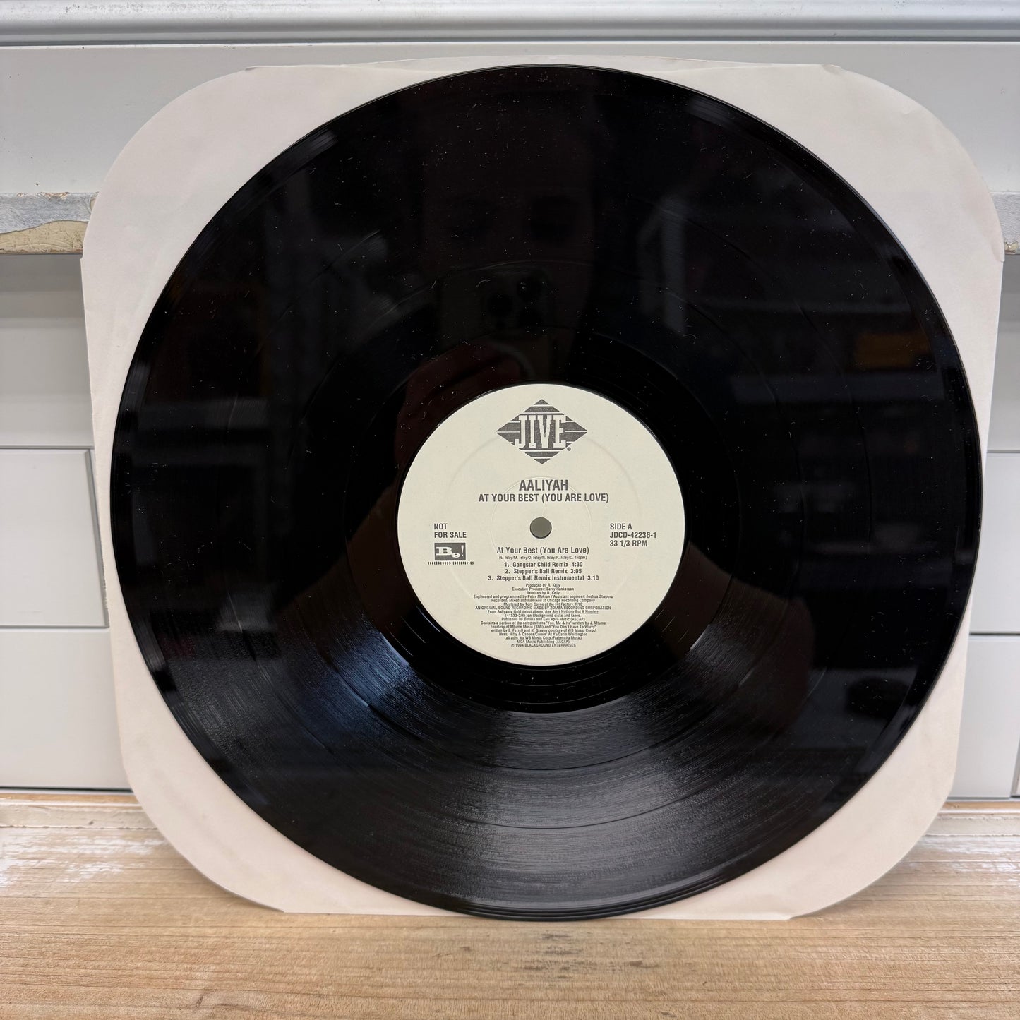 Aaliyah At Your Best You Are Love Vinyl Record 1994 LP