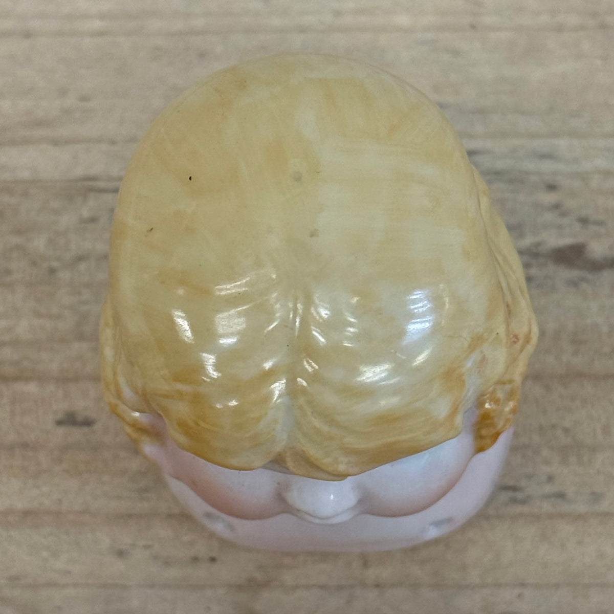 Porcelain Blonde China Doll Shoulder Head