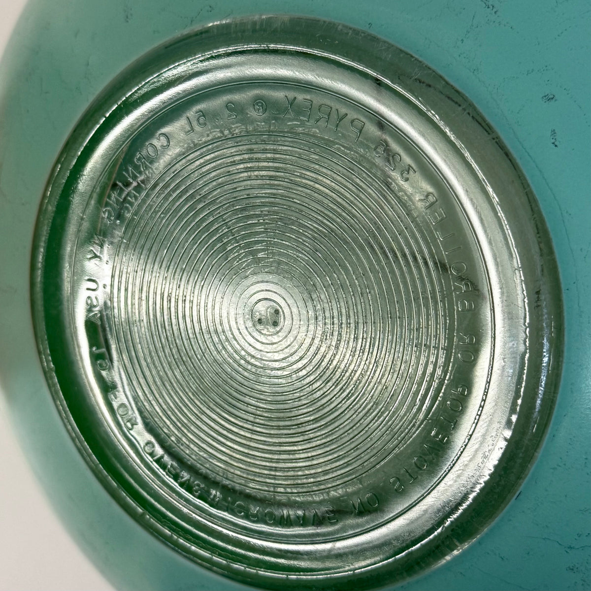 Pyrex Clear Bottom Mixing Bowls Set of 2