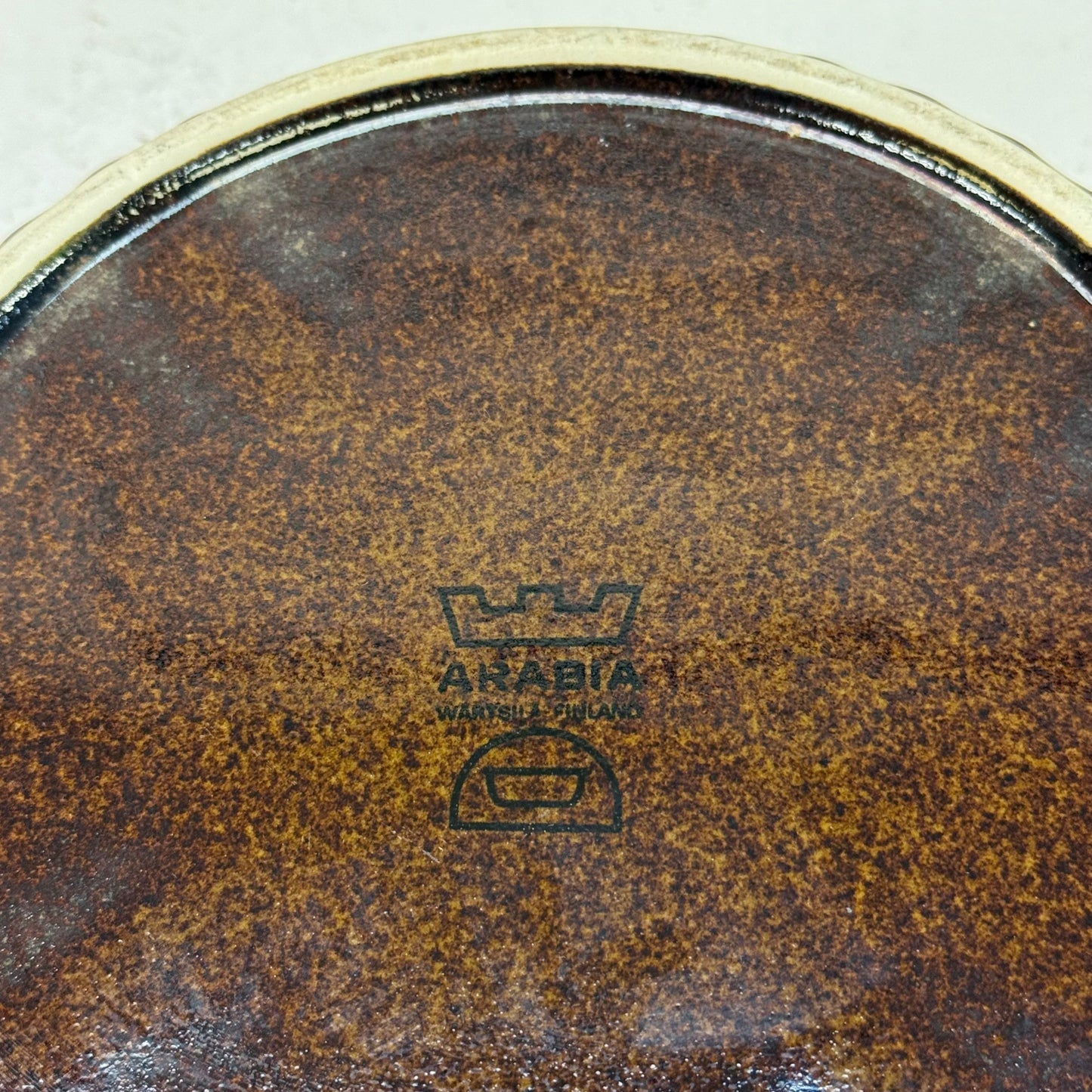 Arabia of Finland Ruska Porcelain Casserole Soufflé Dish